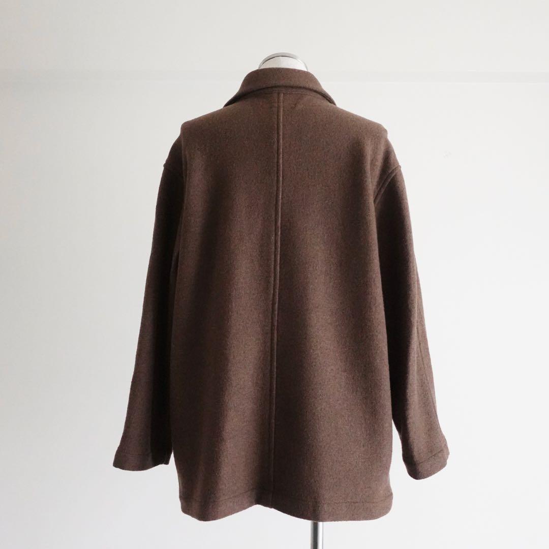 1990s GLENOVER ライトメルトン　カバーオールジャケット　ブラウン