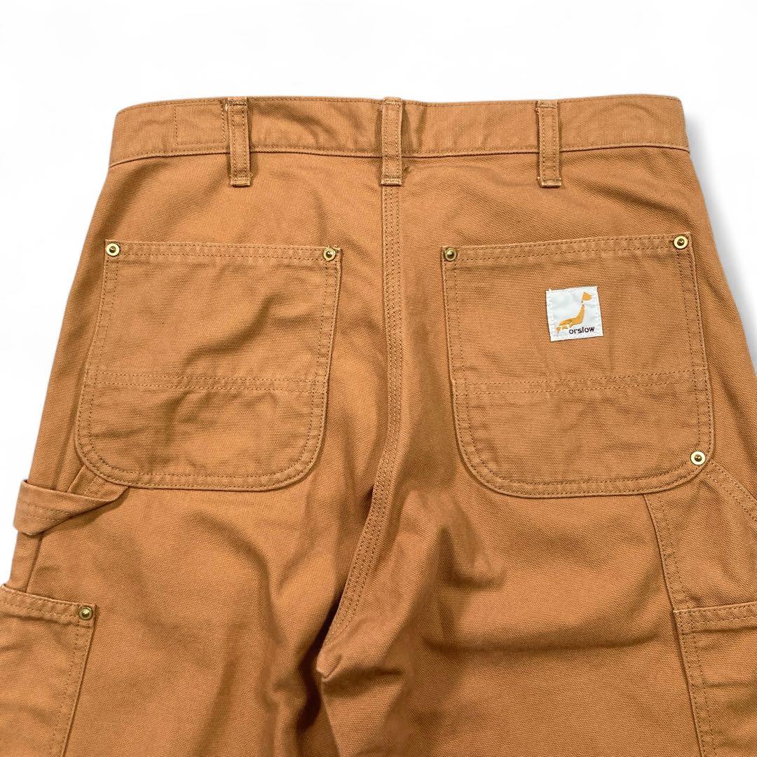 【未使用級】orslow オアスロウ ブラウンダック ペインターパンツ XS