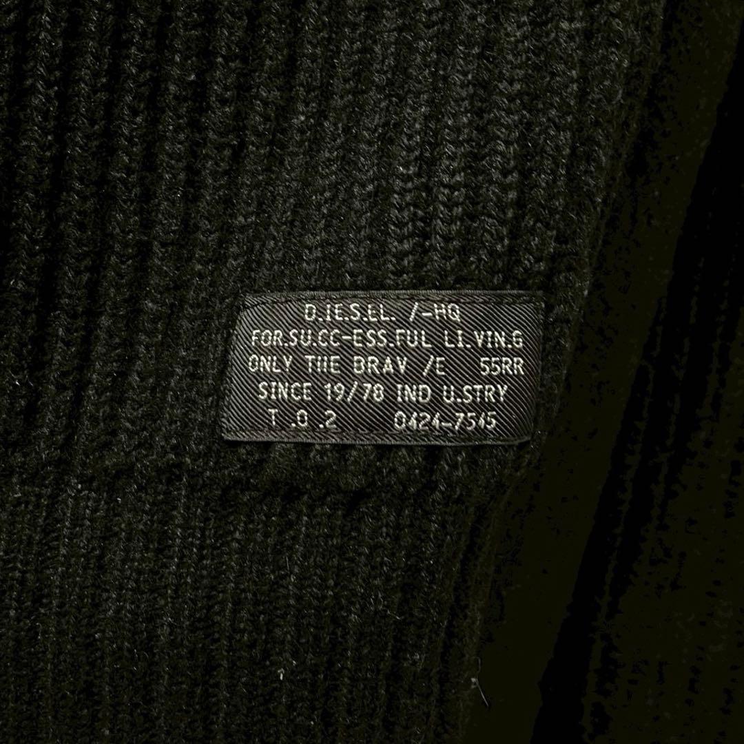 old DIESEL ニットスリーブウールダブルジャケット 名作 初期
