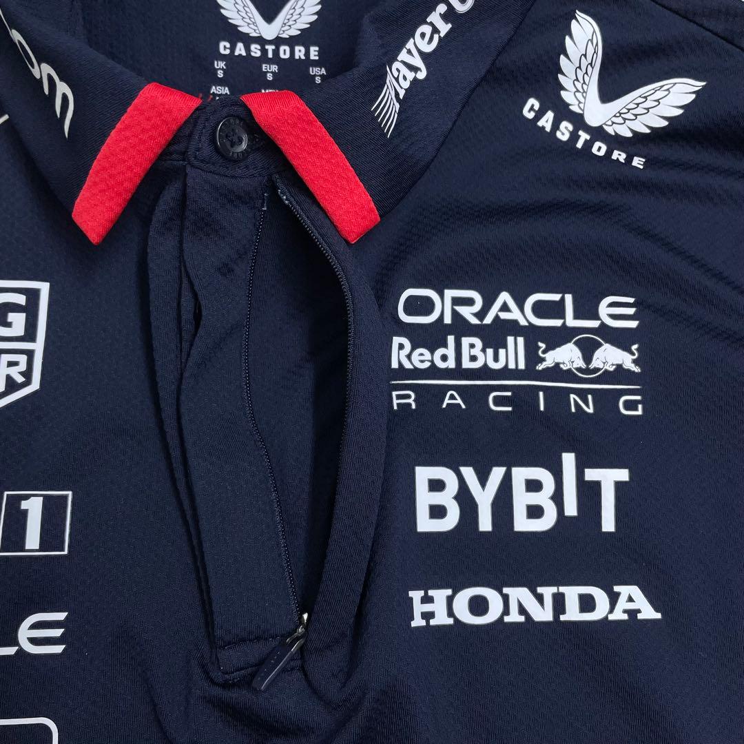 オラクル レッドブル レーシングチーム F1 ポロシャツ M 支給品 アメリカ
