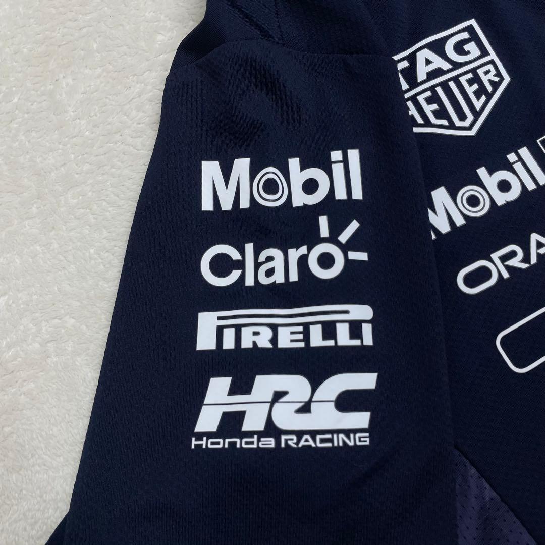 オラクル レッドブル レーシングチーム F1 ポロシャツ M 支給品 アメリカ