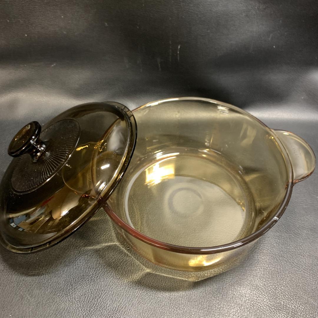 ビジョン　クランベリー　片手鍋　フライパン　パイレックス鍋 3点セット