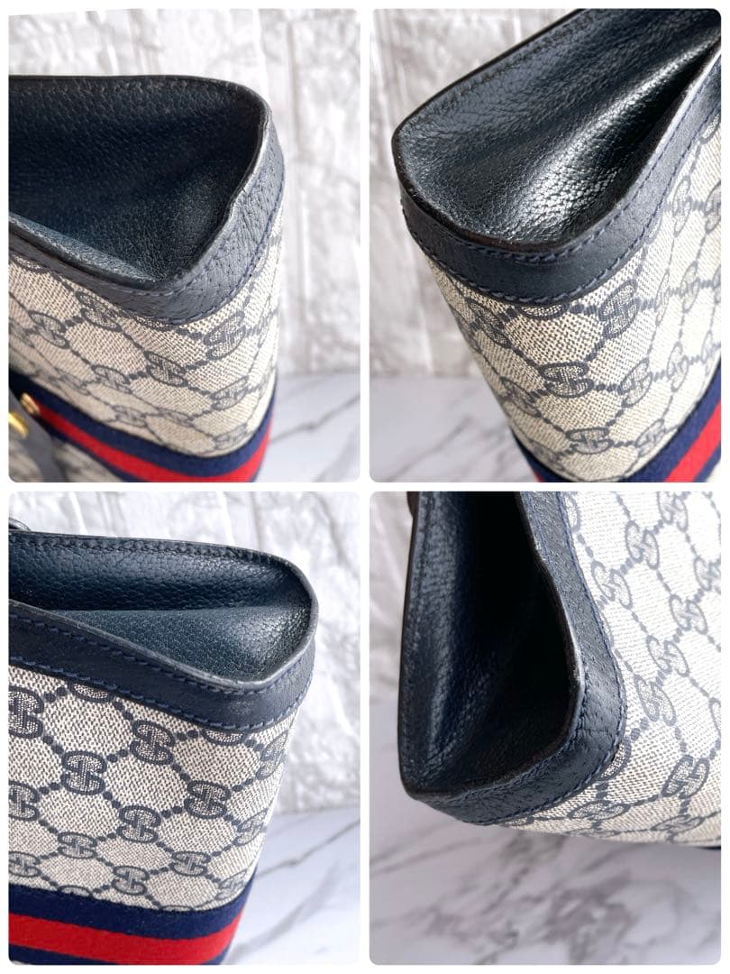 【希少✨️】Gucci(オールドグッチ)シェリー GGスプリーム クラッチバッグ