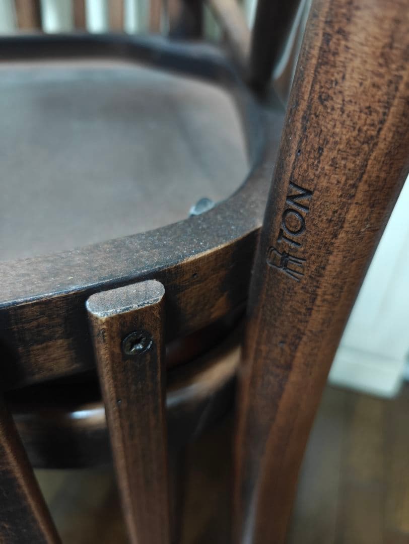 TON CHAIR TO-763 DARK　2脚セット　ベントウッドチェア