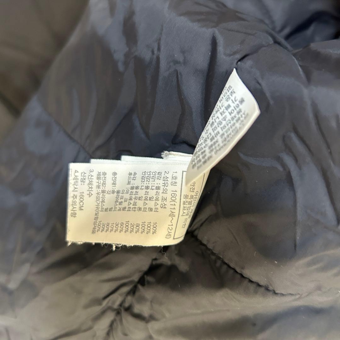 ノースフェイス】2wayロングダウンコート　ベンチコート　子供160ブラックF0