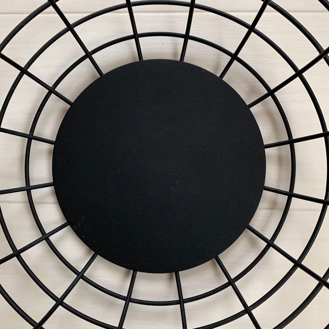 メニュー MENU Wire Bin ワイヤービン ワイヤーバスケット　黒