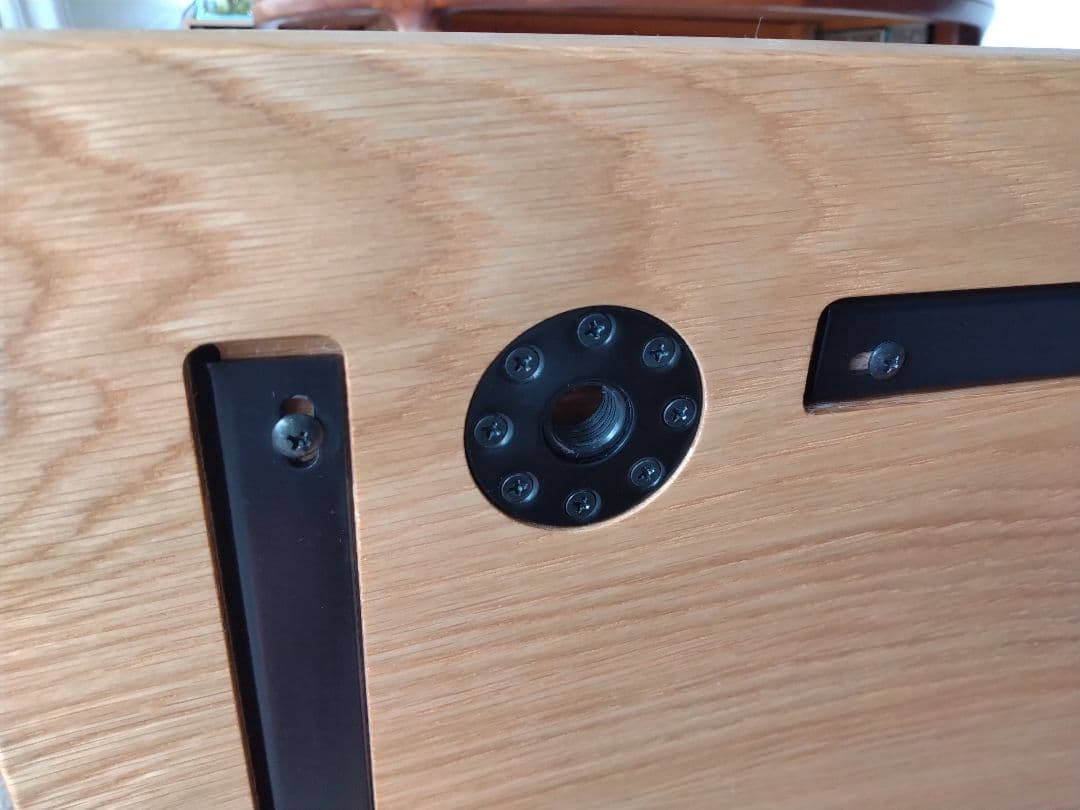 【極美品】MUJI無印良品 板と脚でできたローテーブル/オーク材/センター机座卓