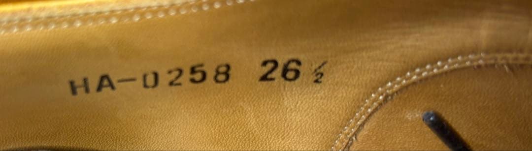 【匠】SCOTCH GRAIN ストレートチップ　26.5EEE 茶