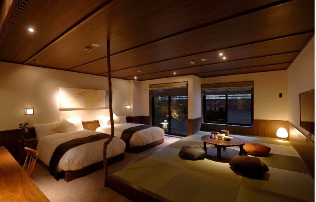 おじゃみ座布団　スペシャルファブリックシリーズ　洛中高岡屋　グラフ　ブラック　M