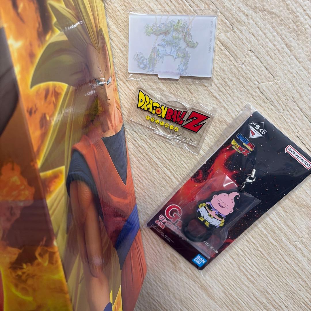 おまけ付き　ドラゴンボール　一番くじ　A賞超サイヤ人孫悟空 MASTERLISE