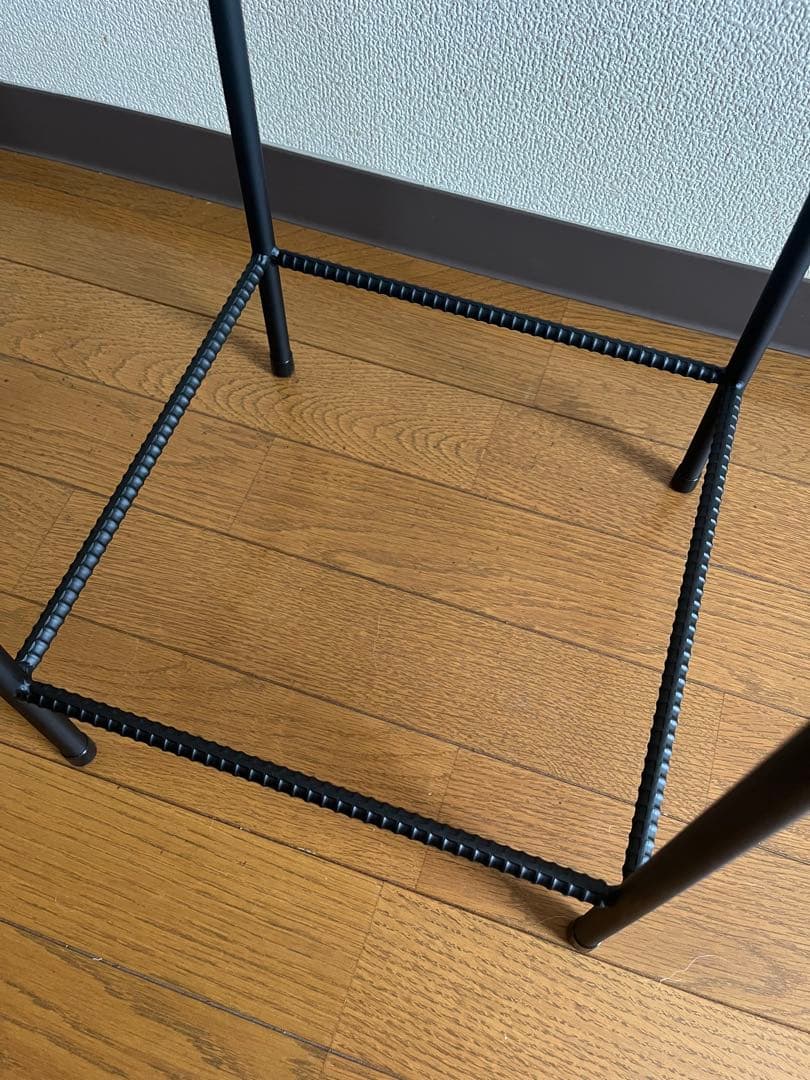 アイアンスツール　高さ64cm サイドテーブル　フラワースタンド　花台　ベンチ