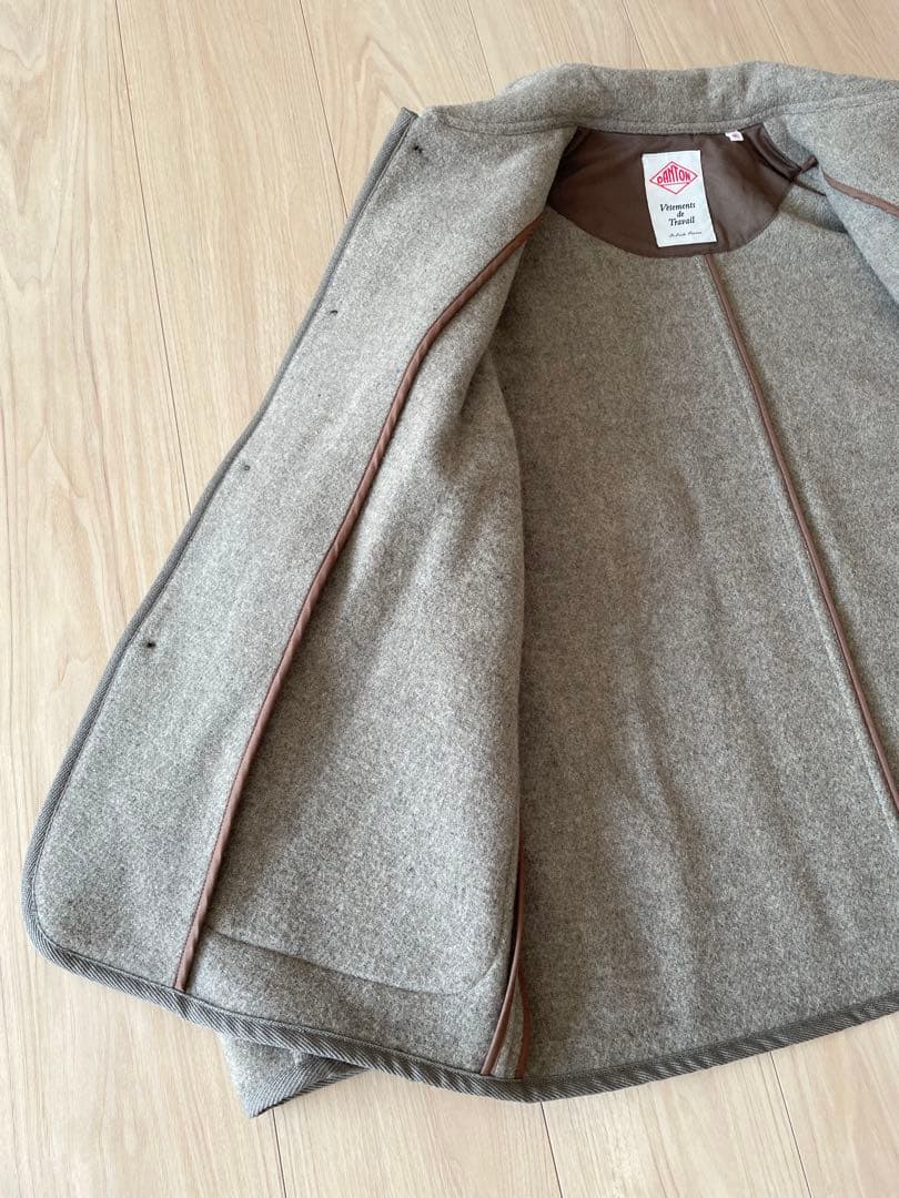 DANTON ダントン　ウールライトパイル ワークジャケット（M 〜L程度）