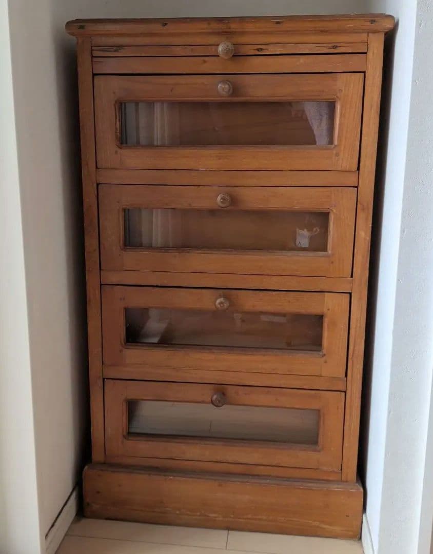 ※送料当方負担※　ヴィンテージ チェスト 無垢