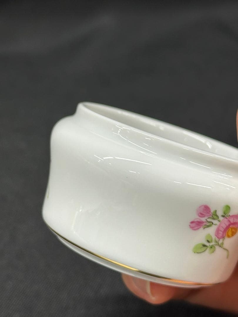 【美品】meissen マイセン　小物入れ　蓋物　アクセサリー　容器