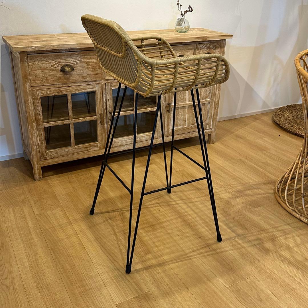 【大訳あり】リゾートカウンターチェア座面高80cm 通常35,200円がなんと！