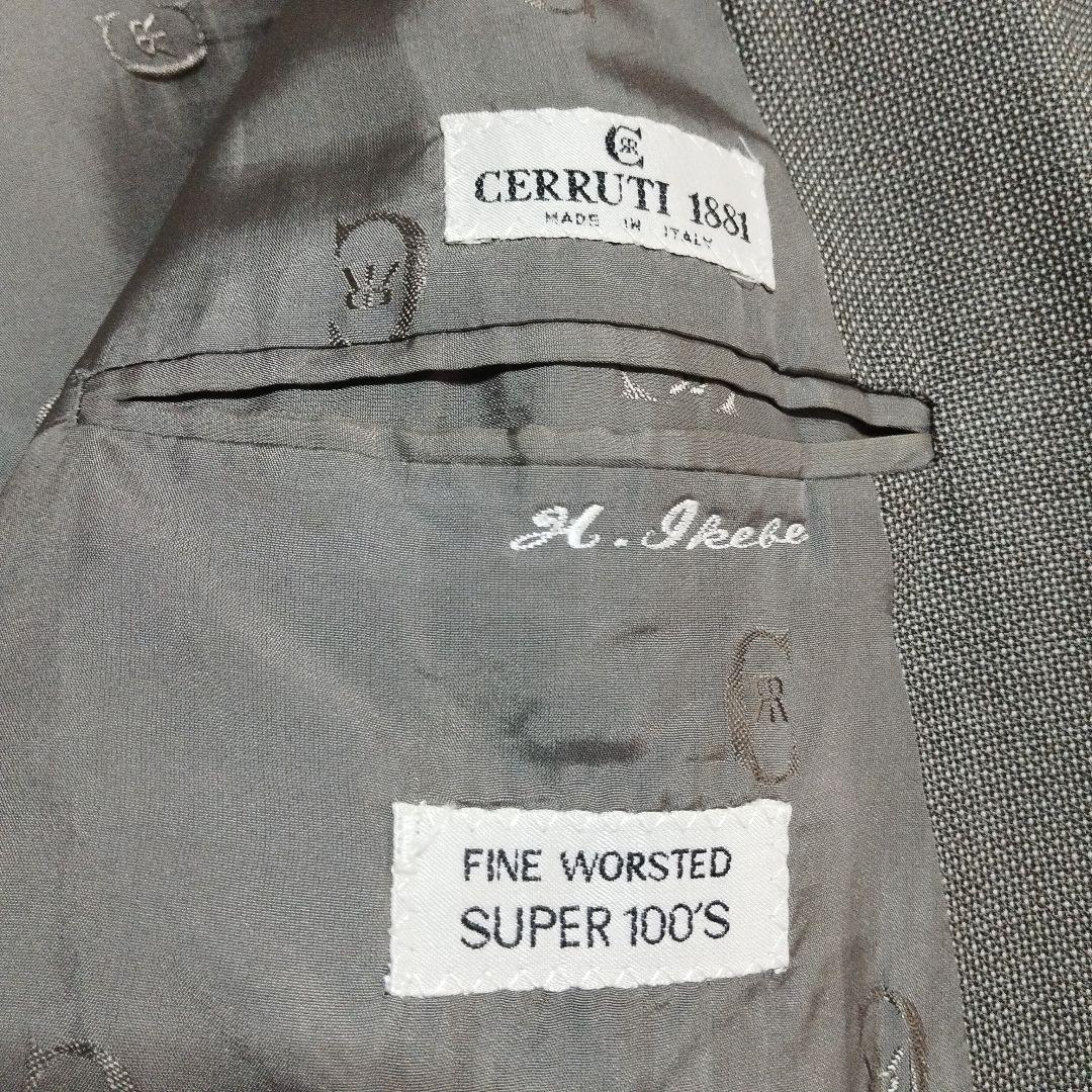 ​伊勢丹 CERRUTI ダブルスーツ セットアップ LL相当 ウール100%
