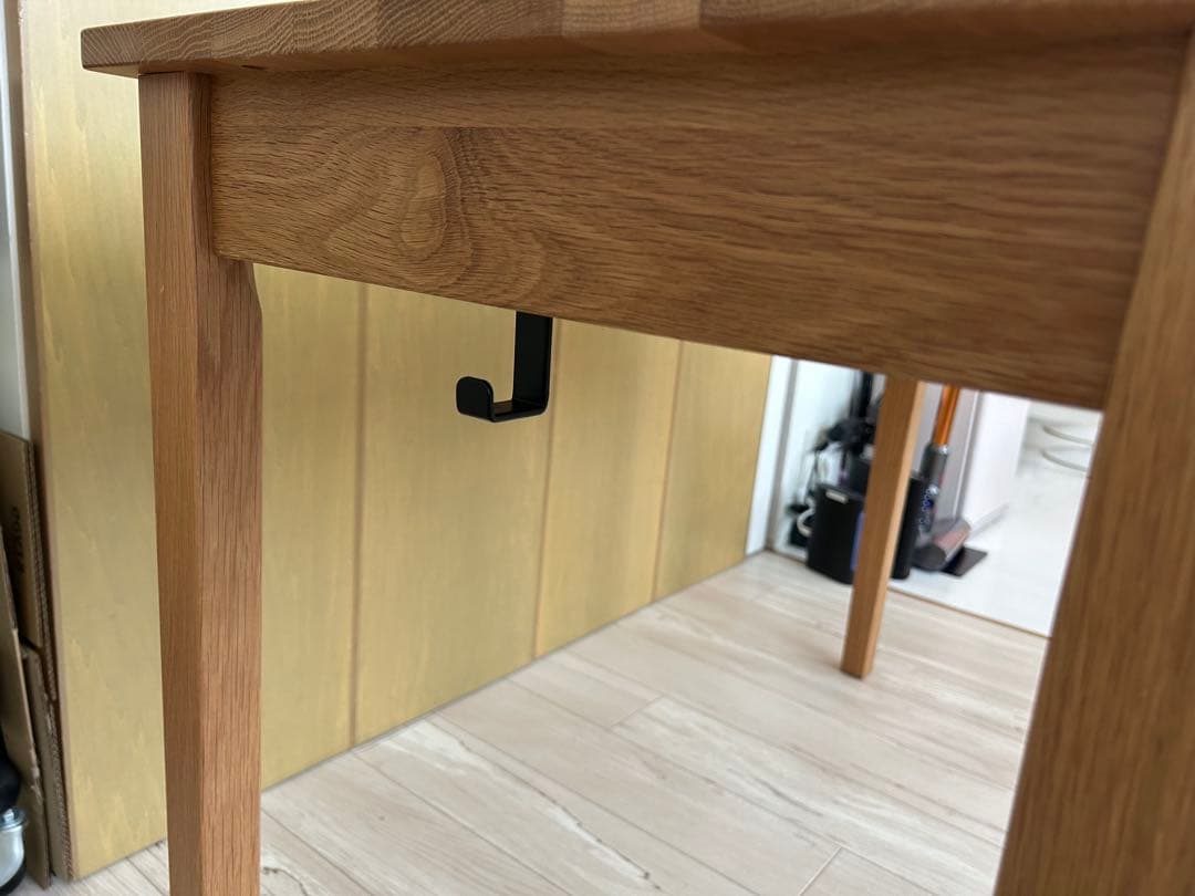 【無印良品】木製デスク（オーク材）