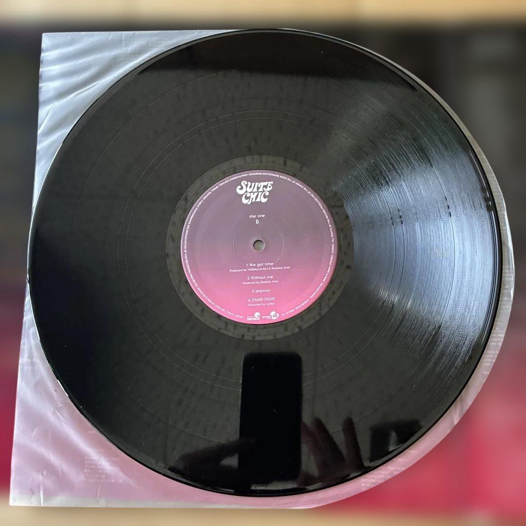 SUITE CHIC 安室奈美恵　レコード　2LP ジャケット左下凹みあり