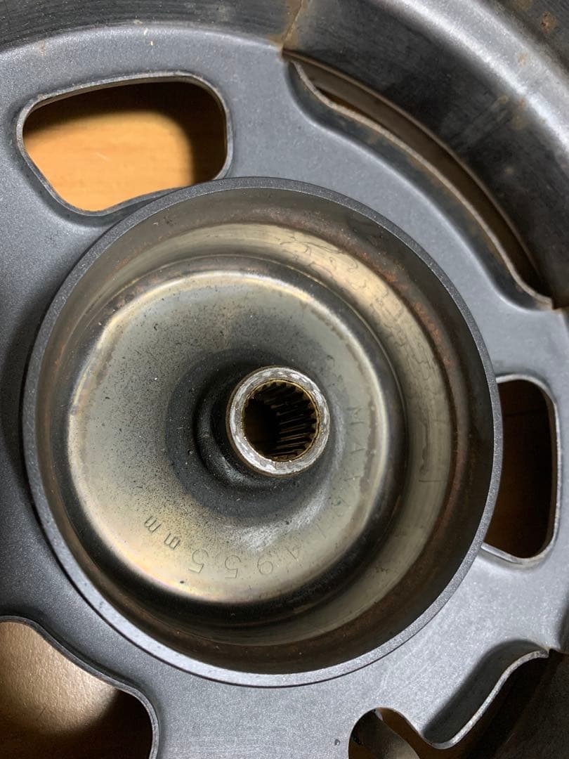 ズーマー　純正　ホイール　フォーク　ブレーキドラム　ディオ　ジーダッシュ　タクト