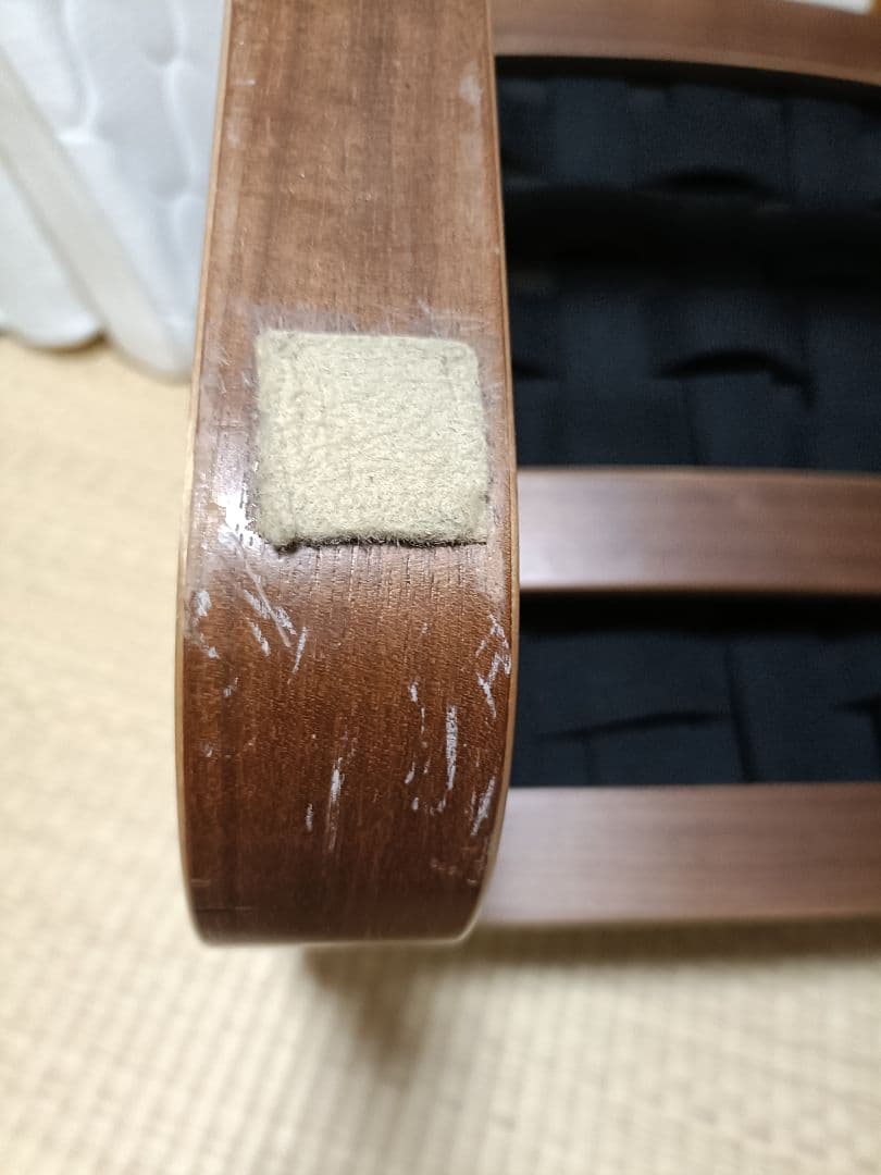 無印良品 リビングでもダイニングでもつかえるソファチェア ウォールナット