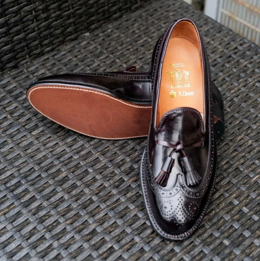 Alden × BROGUE TASSEL LOAFER