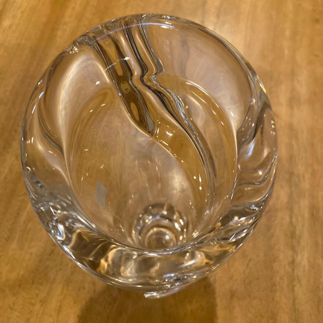 クリスタルセーブル　カラー　高級クリスタル　フラワーベース