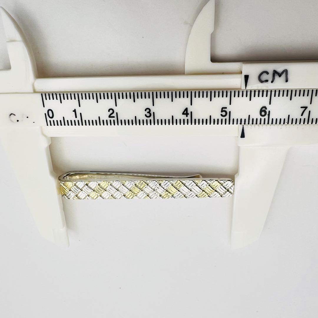 美品　ティファニー　タイピン＆カフス　シルバー　18K 14K