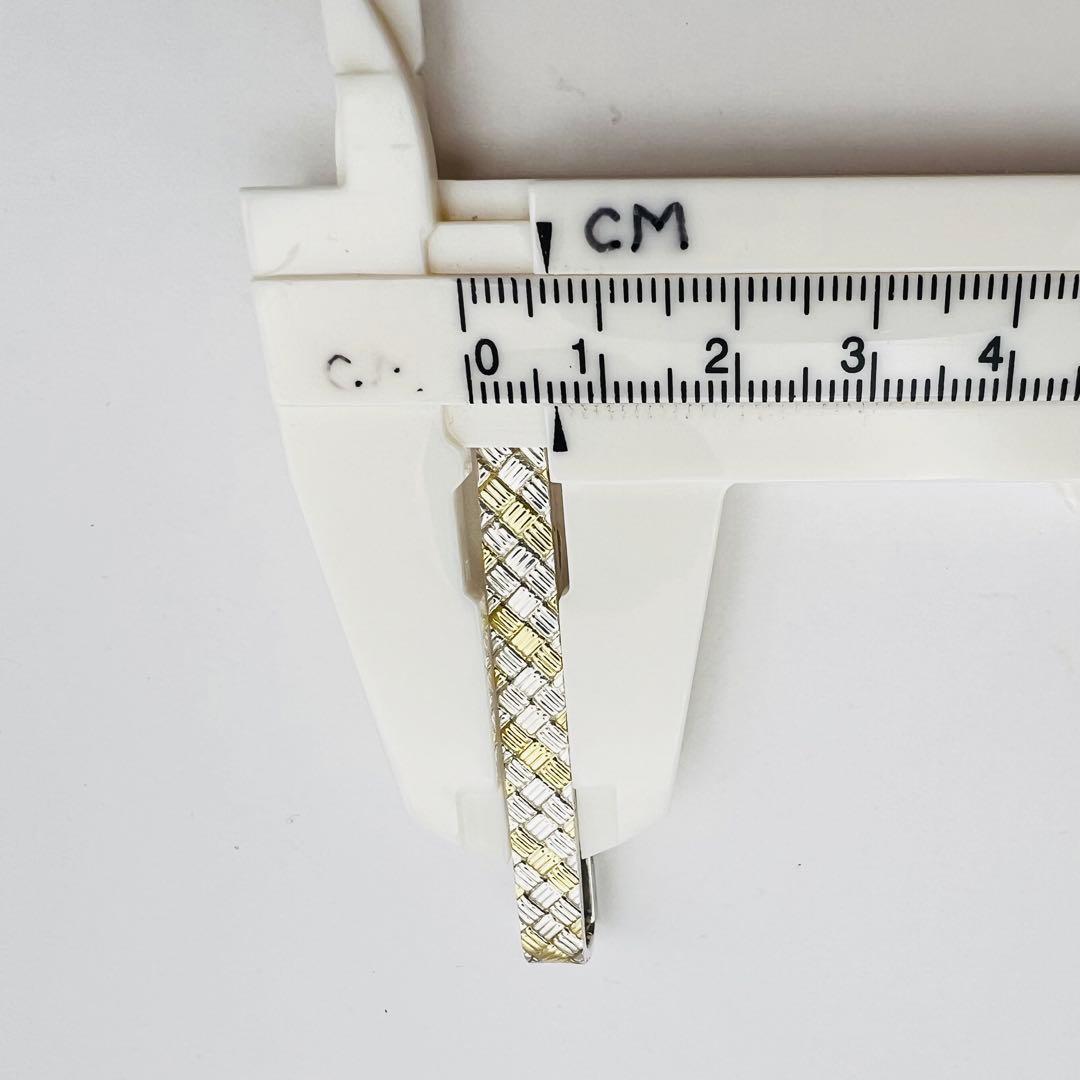 美品　ティファニー　タイピン＆カフス　シルバー　18K 14K