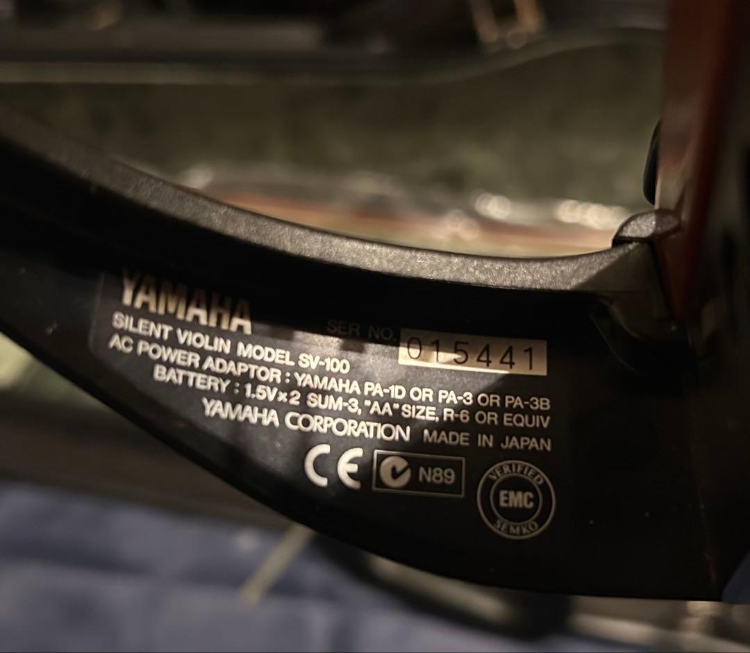 「値下」YAMAHA SV-100S ヤマハサイレントバイオリン(ヴァイオリン)