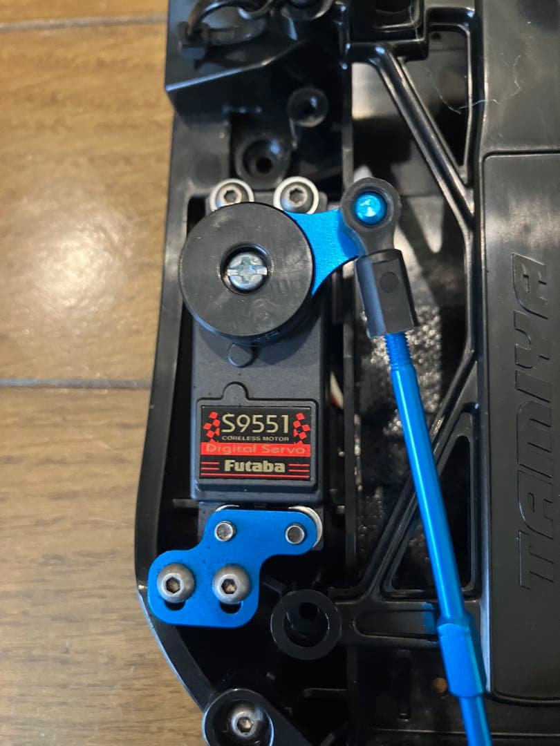 タミヤ Ｍ06PROシャーシ メカその他パーツ付き