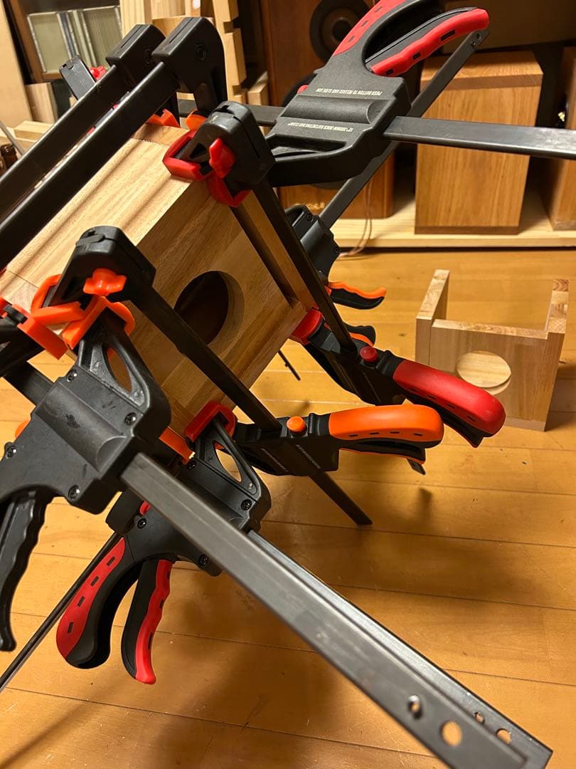 自作スピーカー M スリットバスレフ フルレンジ