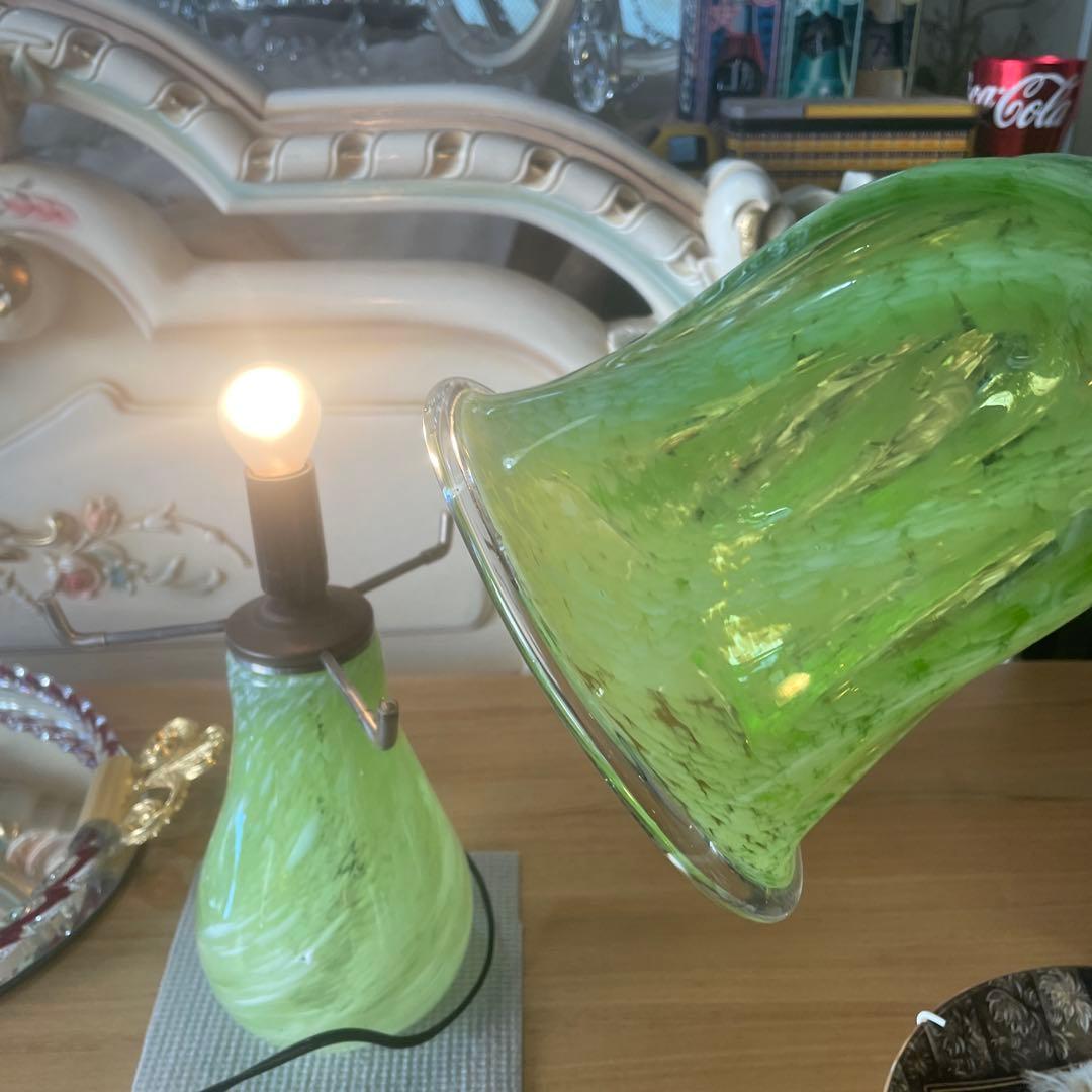 お値下げ‼︎ 沖縄・琉球ガラスの綺麗なランプ