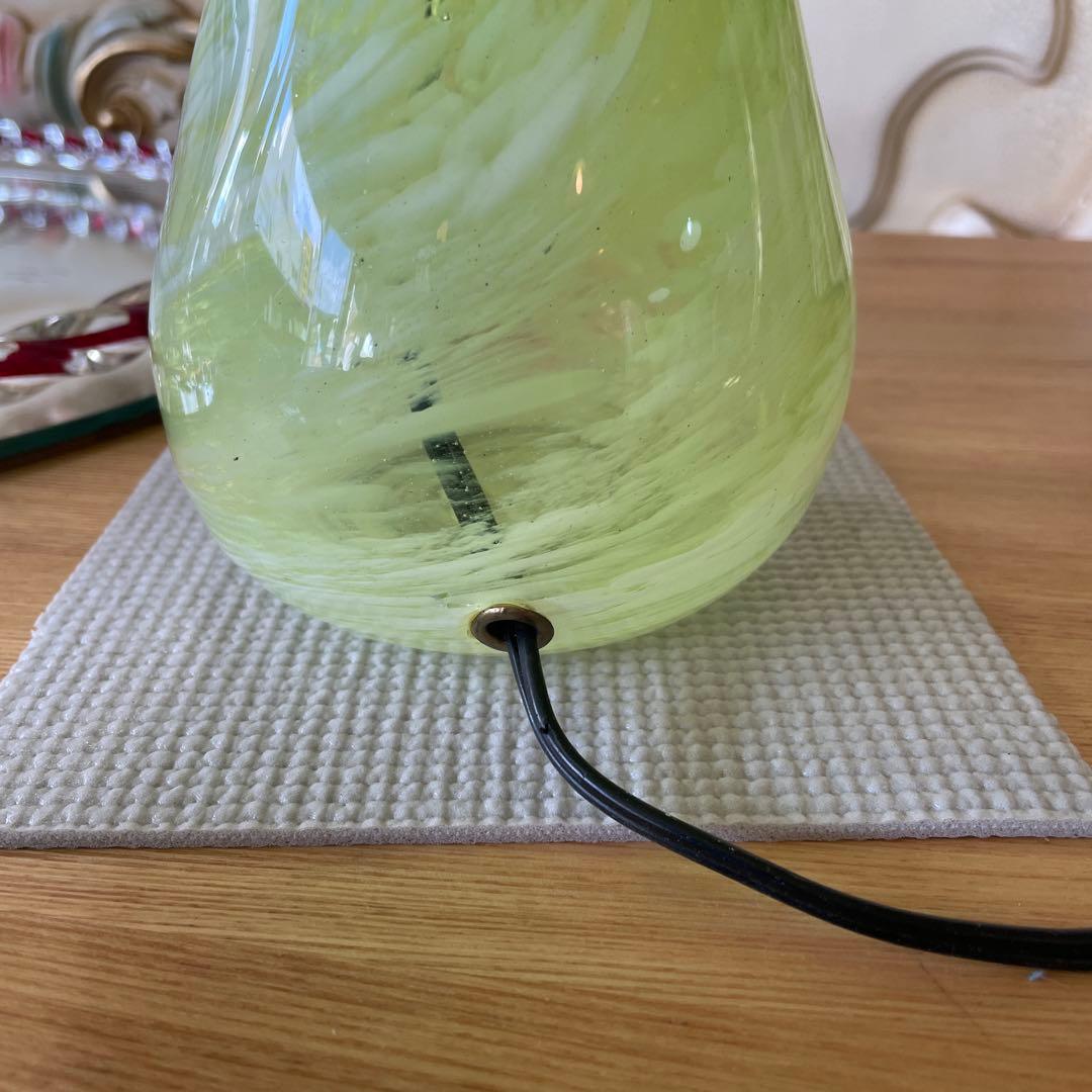 お値下げ‼︎ 沖縄・琉球ガラスの綺麗なランプ