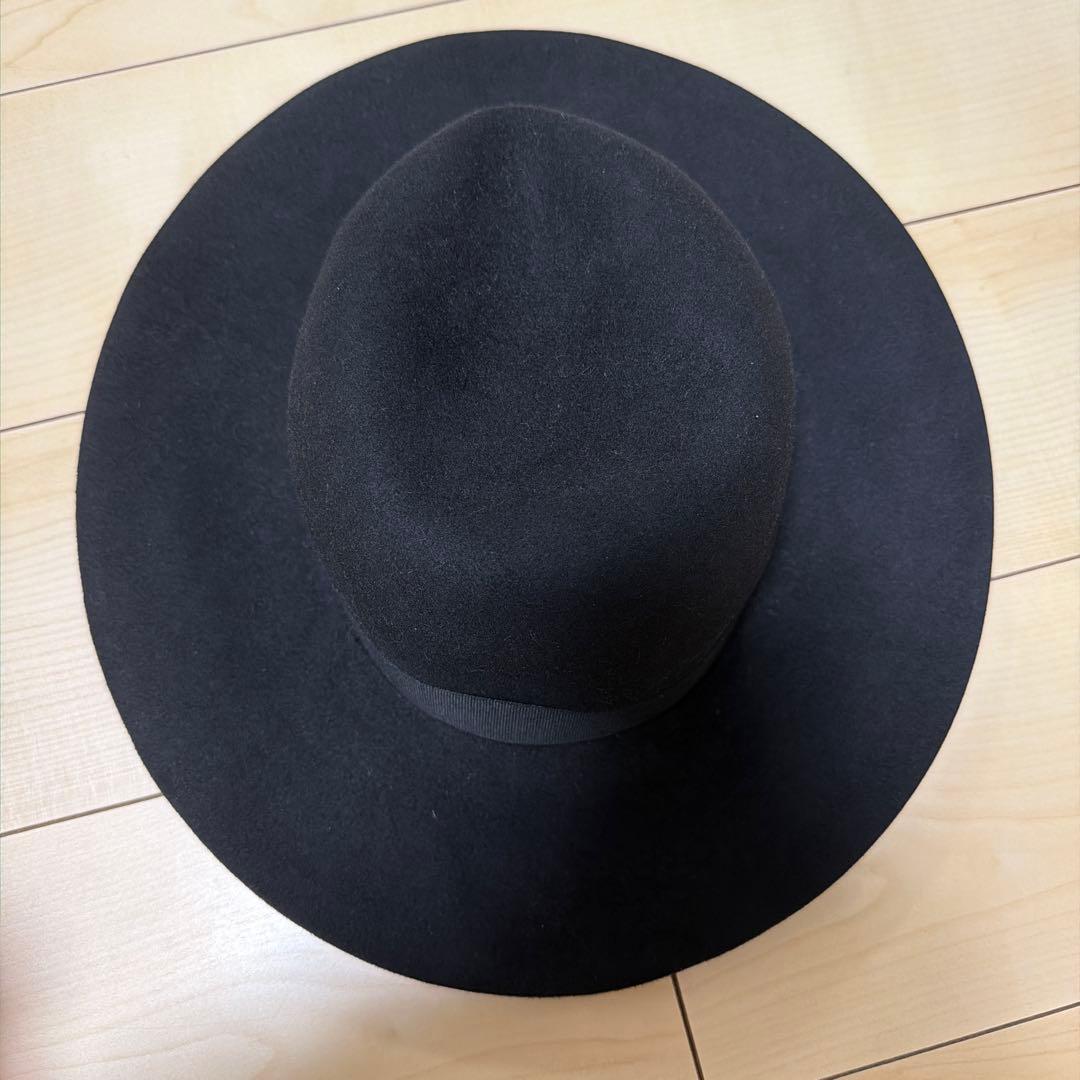 HERMÈS MOTSCH フェルトハット（中折れ／オープンクラウン 2WAY）