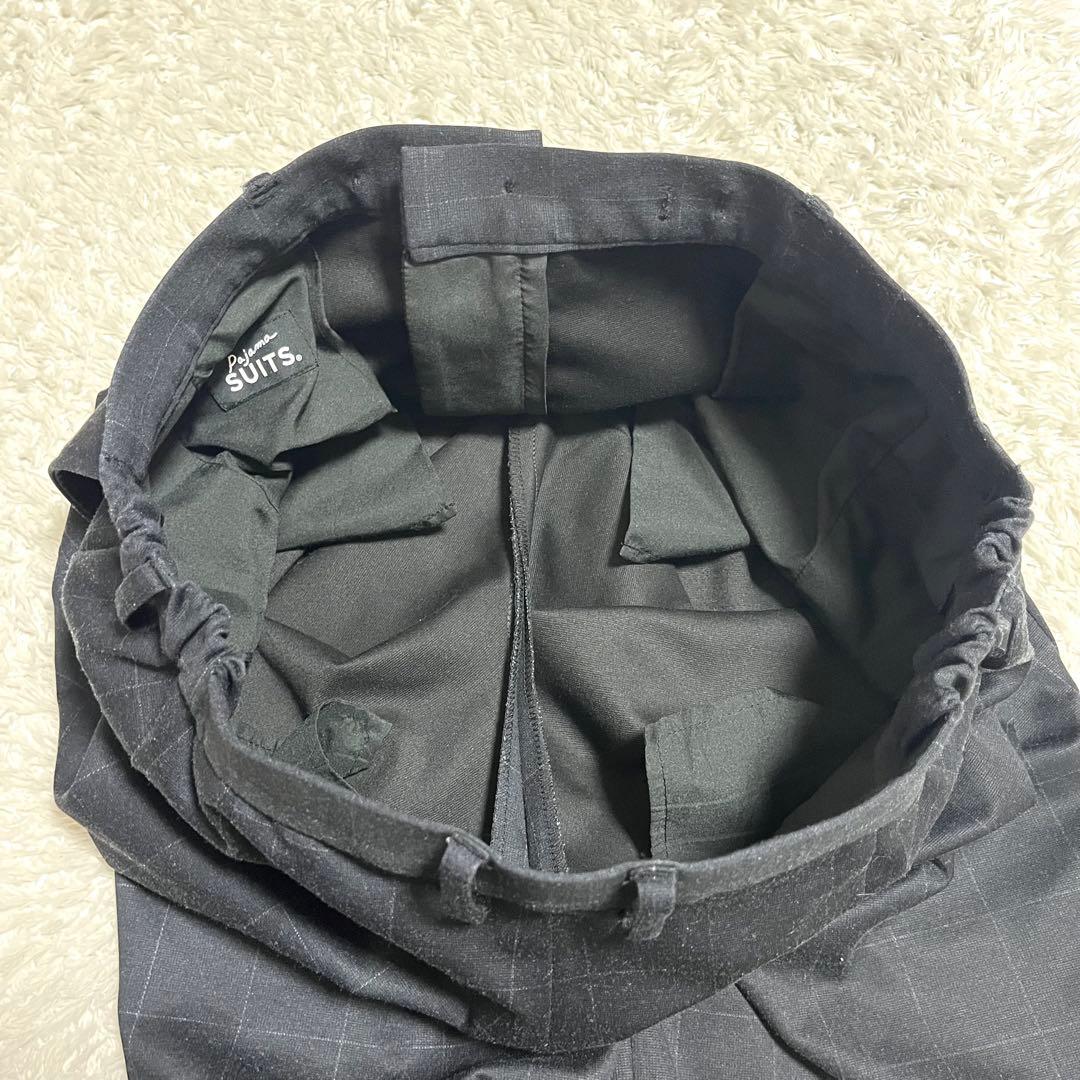 ✨美品✨パジャマスーツ AOKI 洗える セットアップスーツ チェック XL