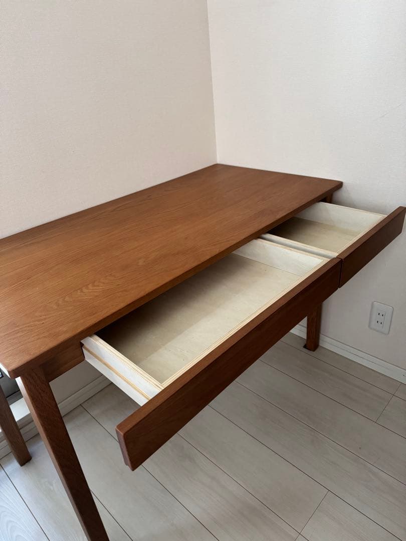 【新品同様】無印良品/MUJI オーク材デスク 1100×550×700