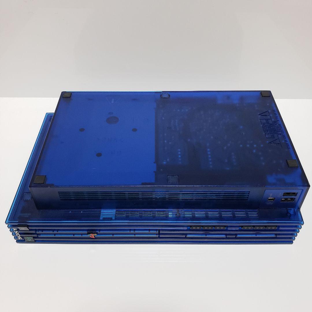 ☆すぐ遊べるセット☆ PS2 SCPH-37000セットオーシャンブルー