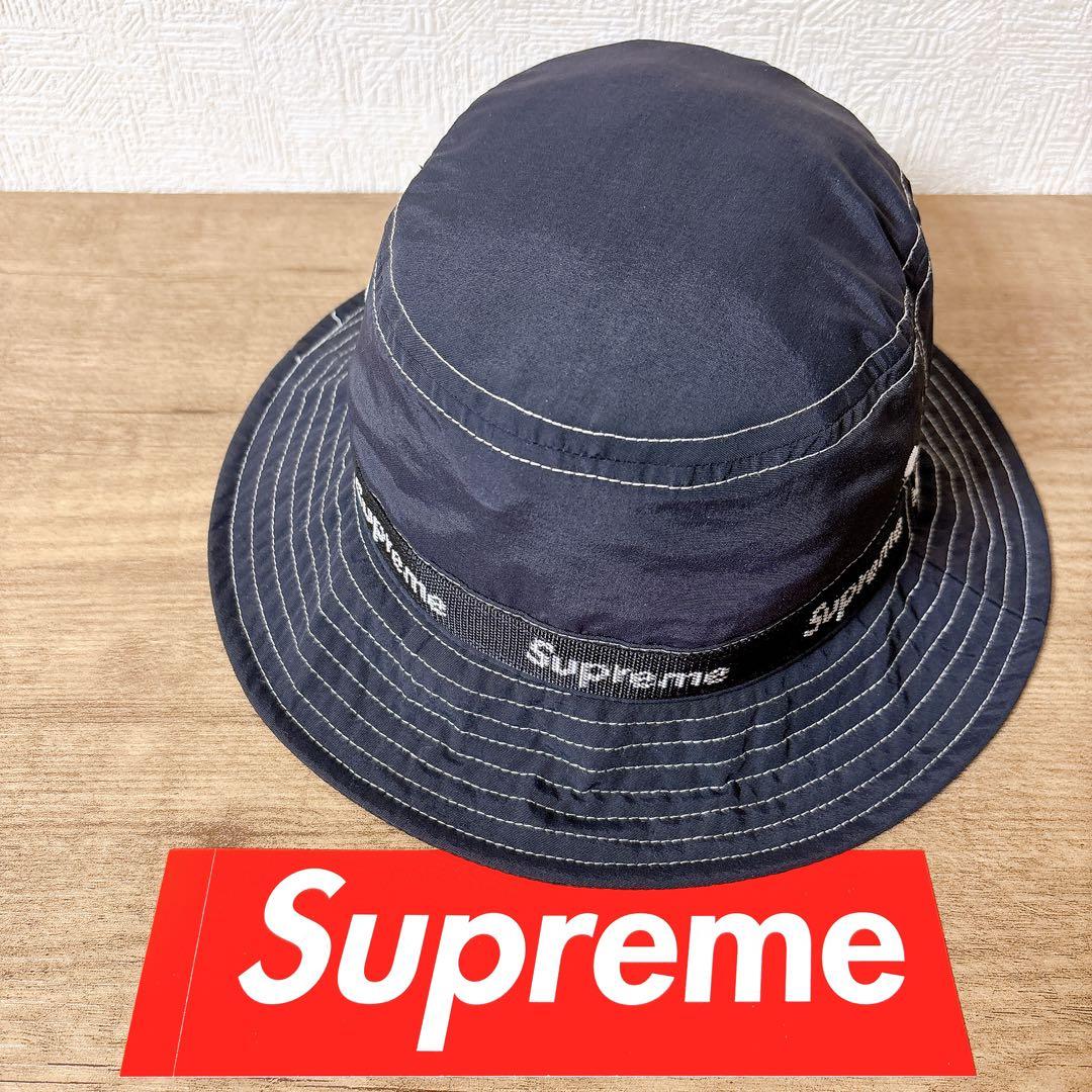 正規品　Supreme バケットハット　帽子 ブラック　黒　ハット