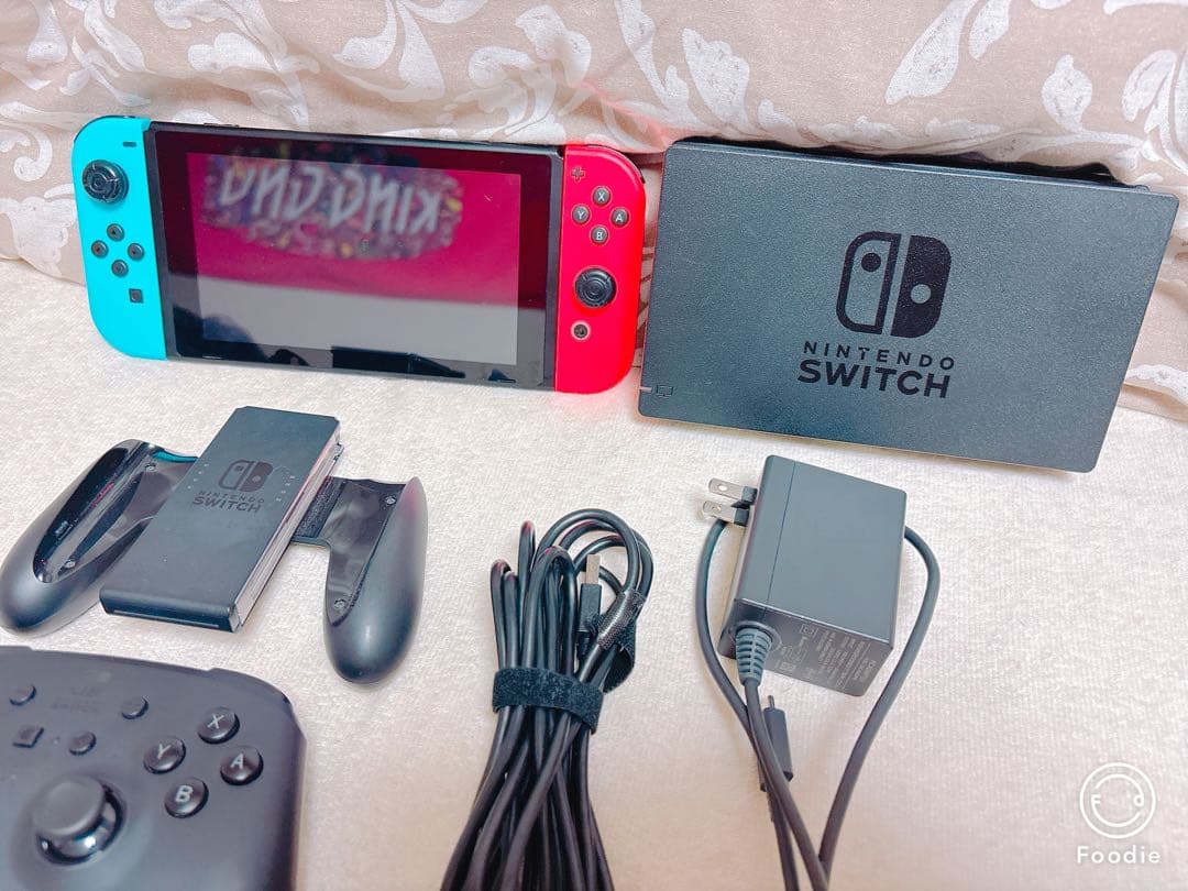 Nintendo Switch 本体 コントローラー　メモリーカードセット