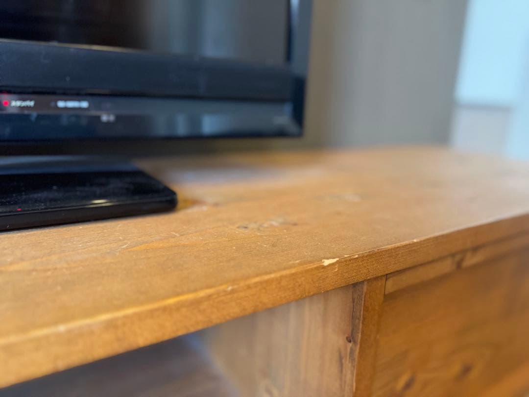 【美品】NEALDテレビボード180cm無垢材・家具職人オーダーメイド・ブラウン