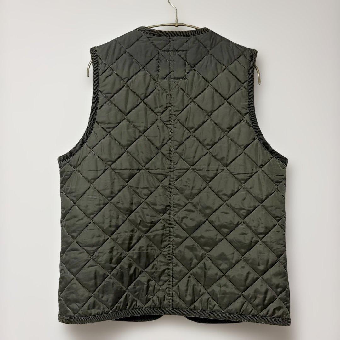LAVENHAM ラベンハム キルティングベスト オリーブカラー 40