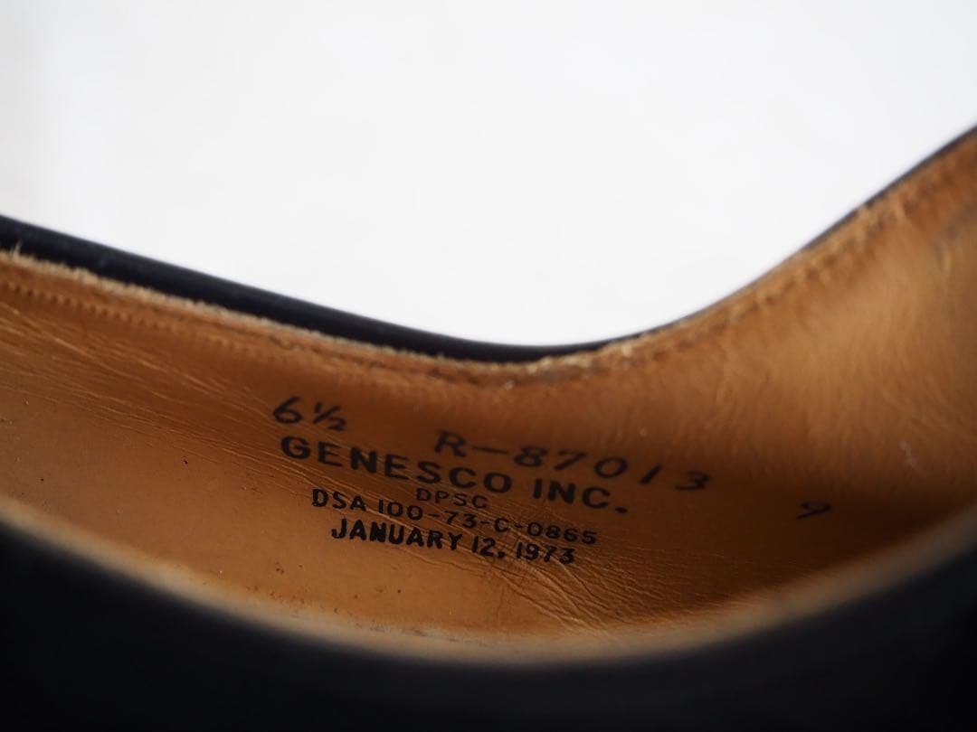 靴 70s Service shoes made by Genesco Inc.