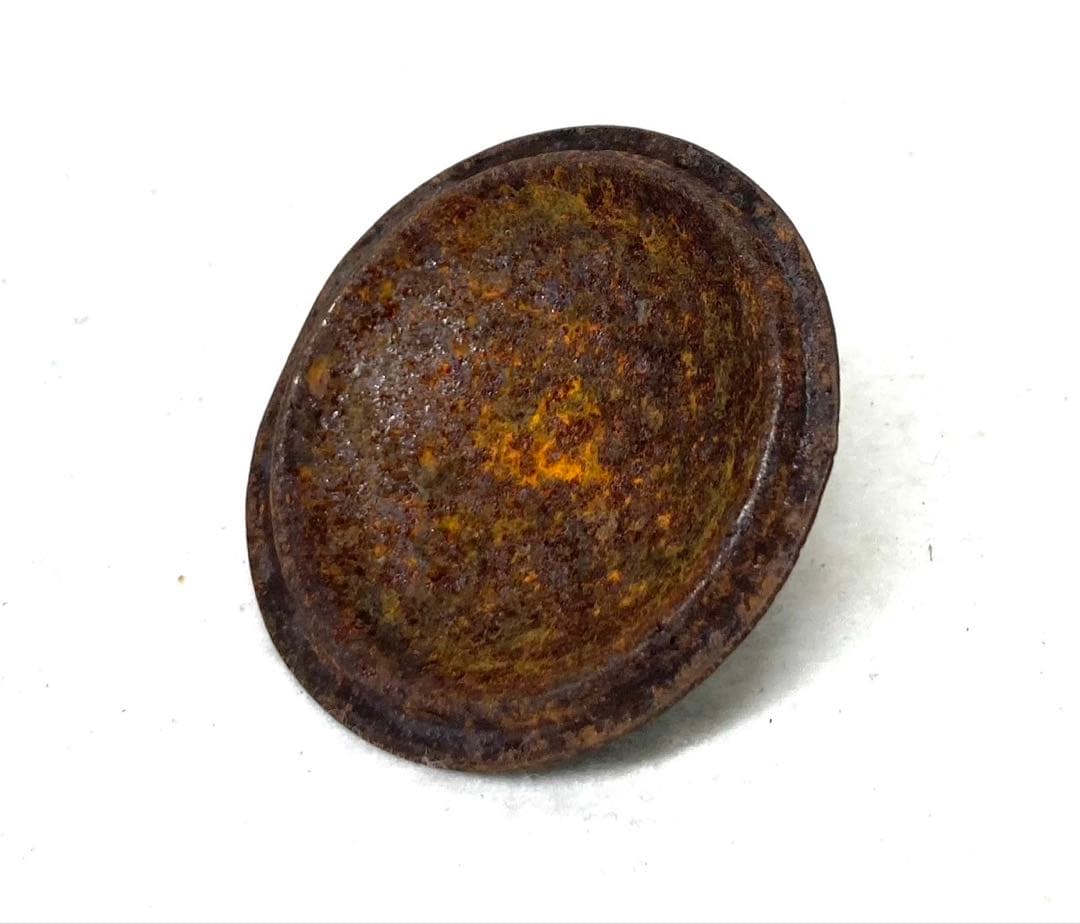 人間国宝 「釜師 鈴木盛久 (繁吉) 作」 日の丸形 小鉄瓶 500g