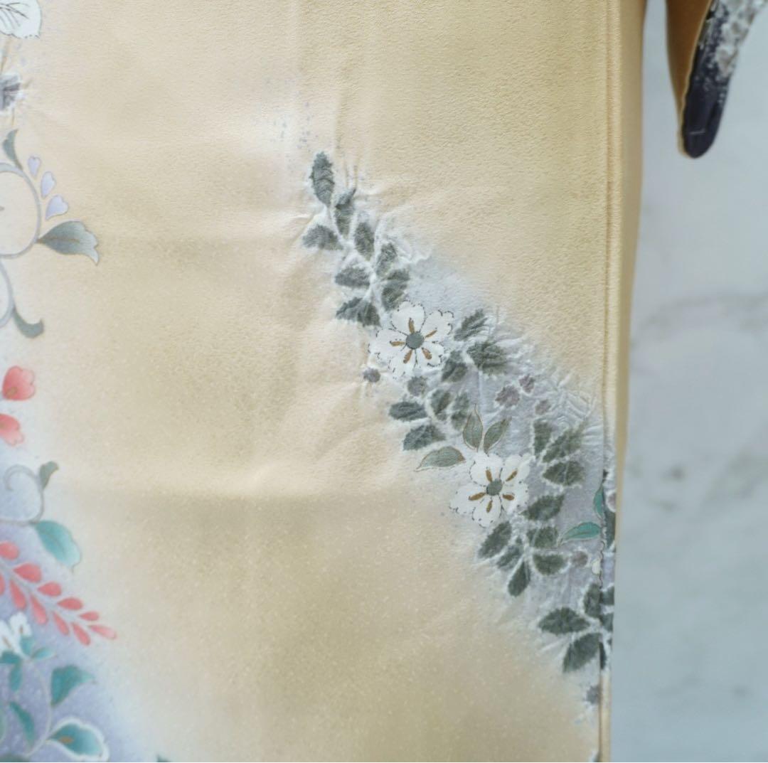 訪問着 フルセットa510B 卒業式　入学式　お宮参り　七五三　結婚式　ベージュ