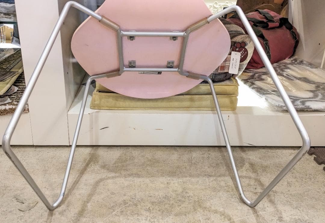 【希少】 Courrèges クレージュ チェア アッシュペーフランス ブランド