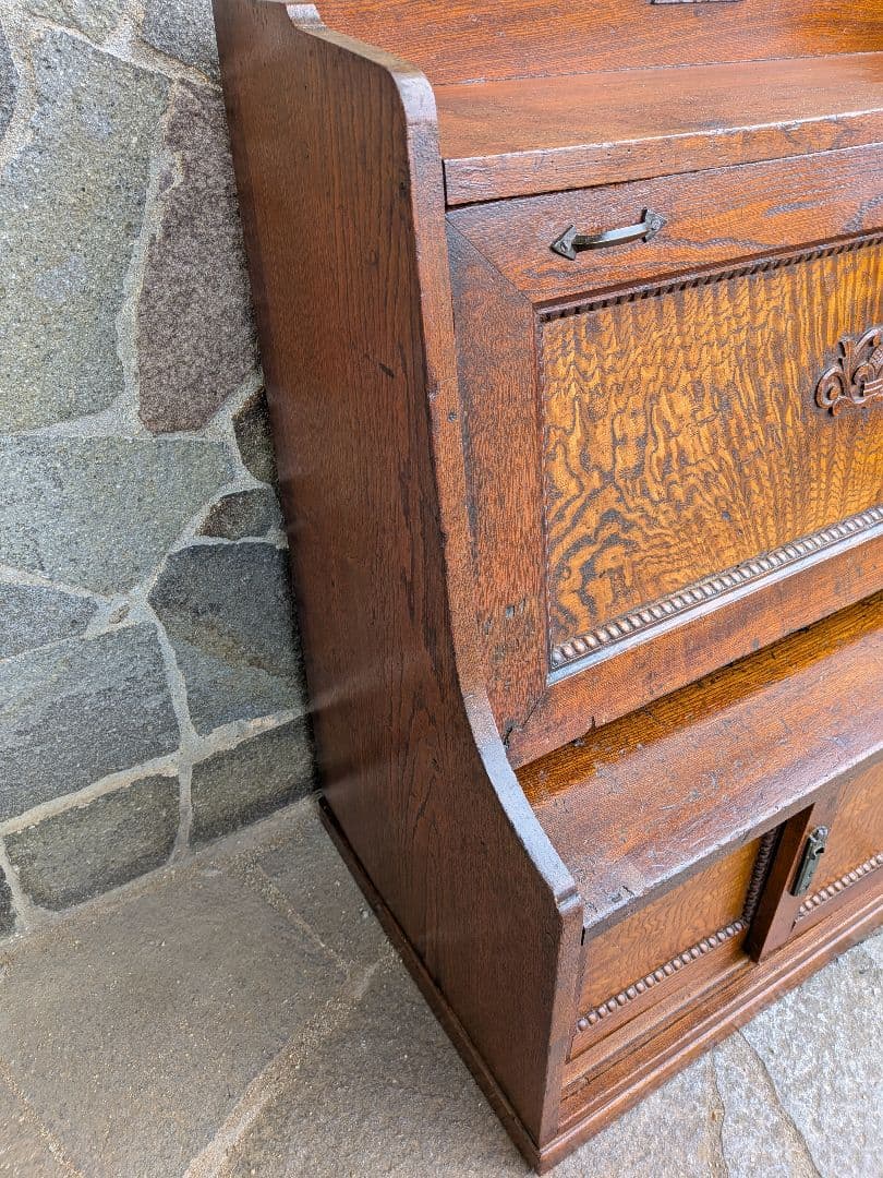 アンティークのライティングビューロー明治、大正時代