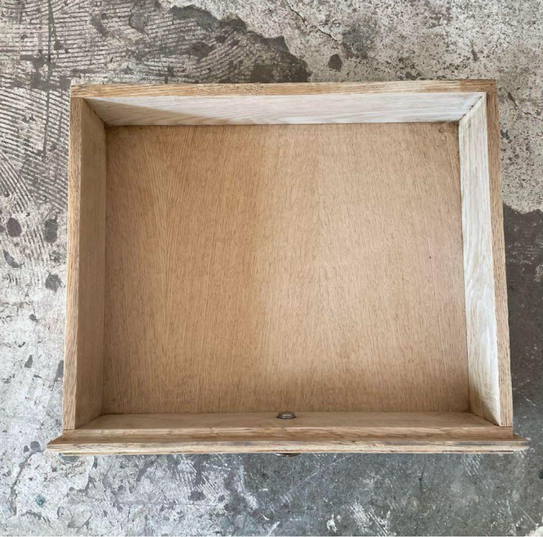 【猫脚】ビンテージ チェスト 剥離 ナイトスタンド ベッドサイド