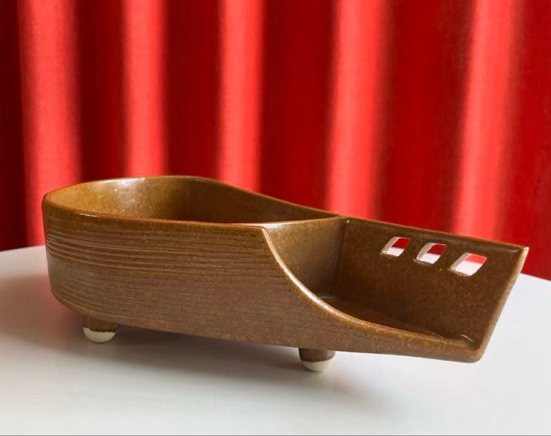 ◆ジャパニーズモダン◆ ヴィンテージ　陶器花器　3点 昭和レトロ　フラワーベース