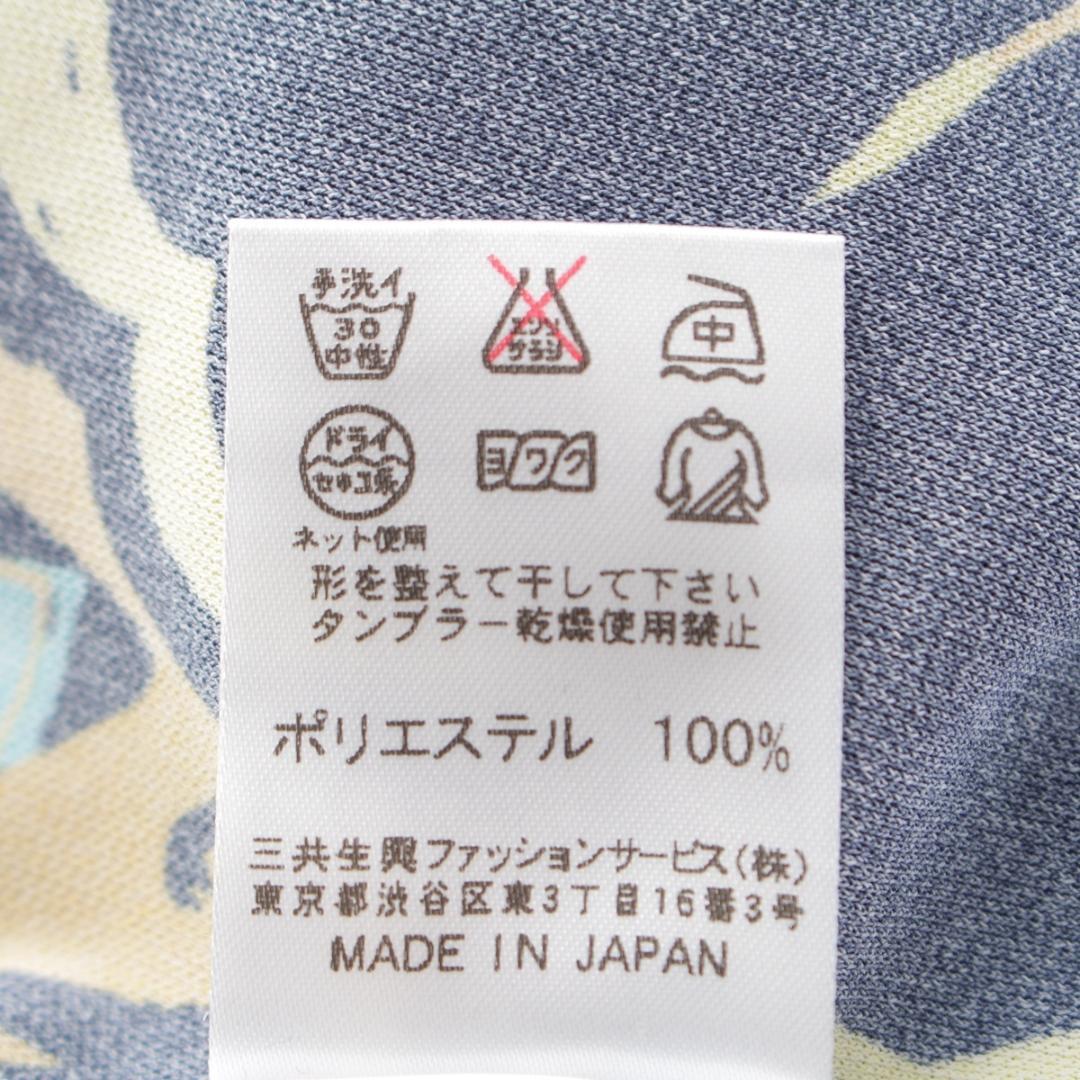 美品✨ レオナール ワンピース ポリエステル ネイビー S～Ｍ相当 1334