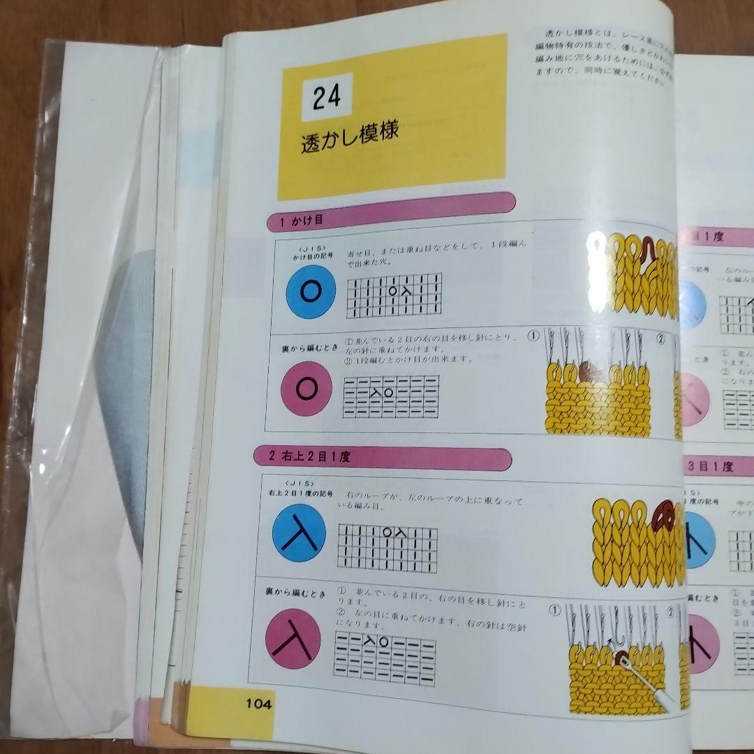 日本ヴォーグ社 絵を見てわかる　機械あみ上達101のポイント